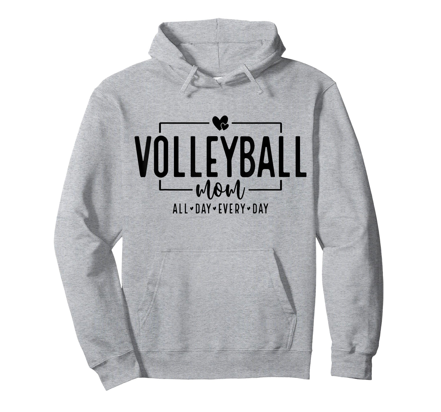 Volleyball Mom Cute Elegant Sports Graphic Mother Volleyball T-Shirt