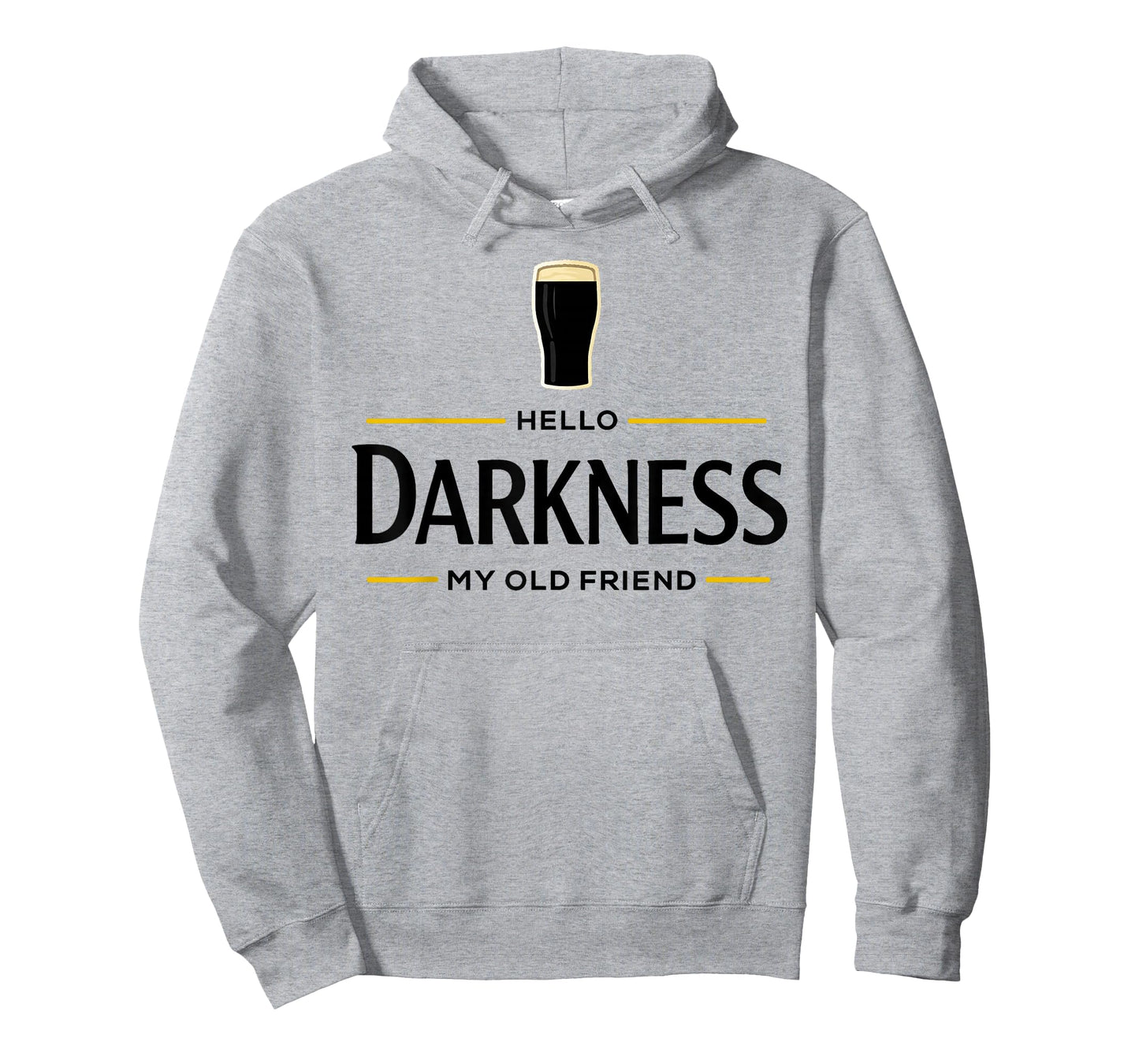 Hello Darkness My Old Friend Irish Beer St. Patrick's Day T-Shirt