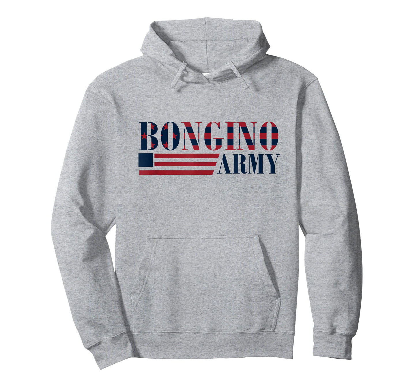 Bongino Army Graphic Tee Front Print T-Shirt