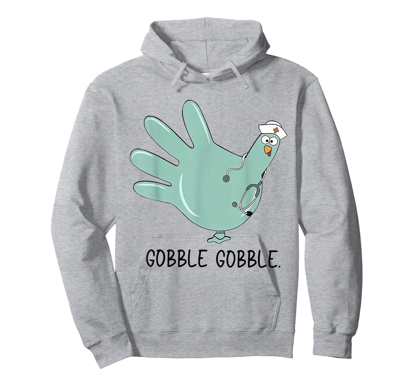 Gobble Gobble Funny Thanksgiving Nurse Humor T-Shirt