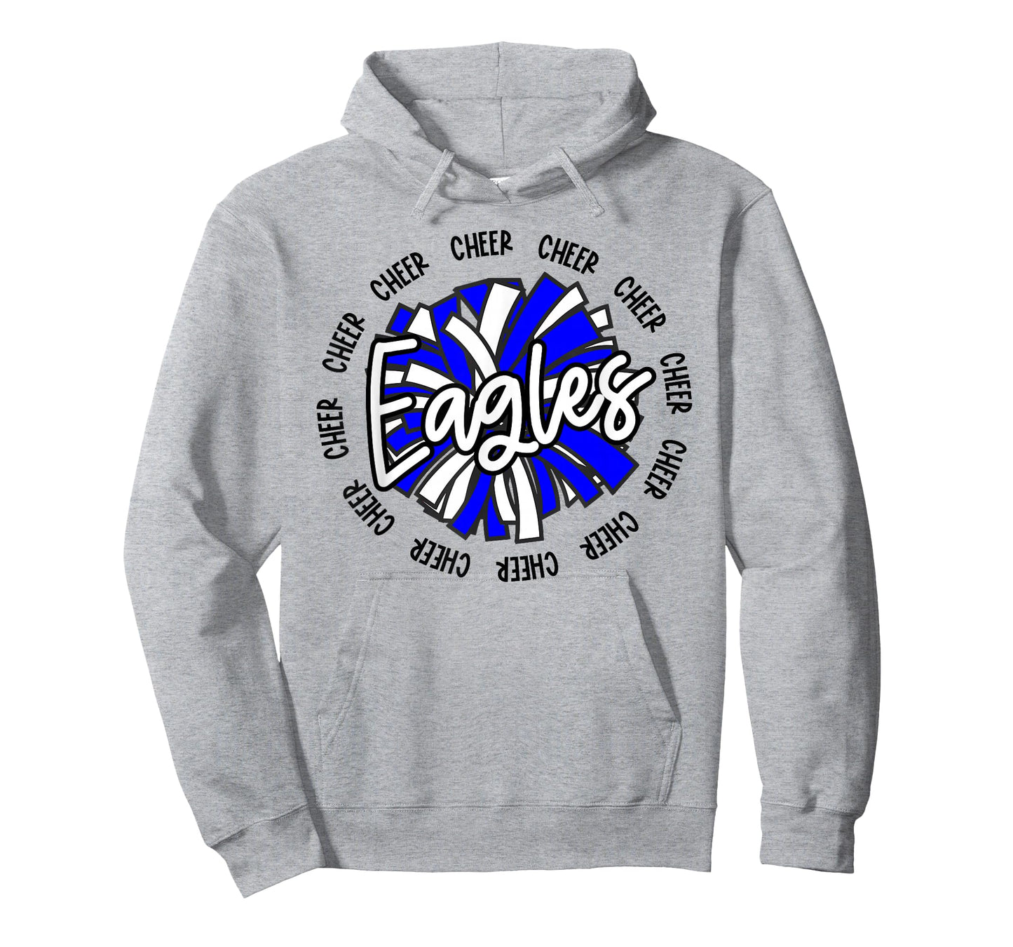 Blue Eagles Cheer Mom Cheerleading Team Squad Coach Eagle T-Shirt