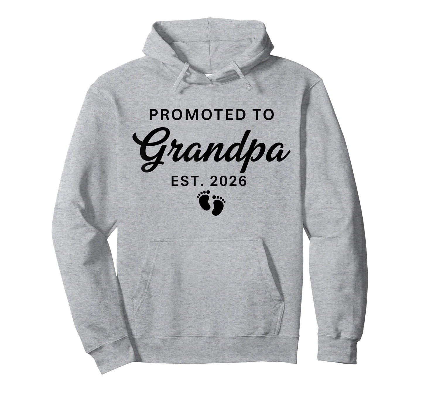 Pregnancy Announcement New Grandpa Promoted to Grandpa 2026 T-Shirt
