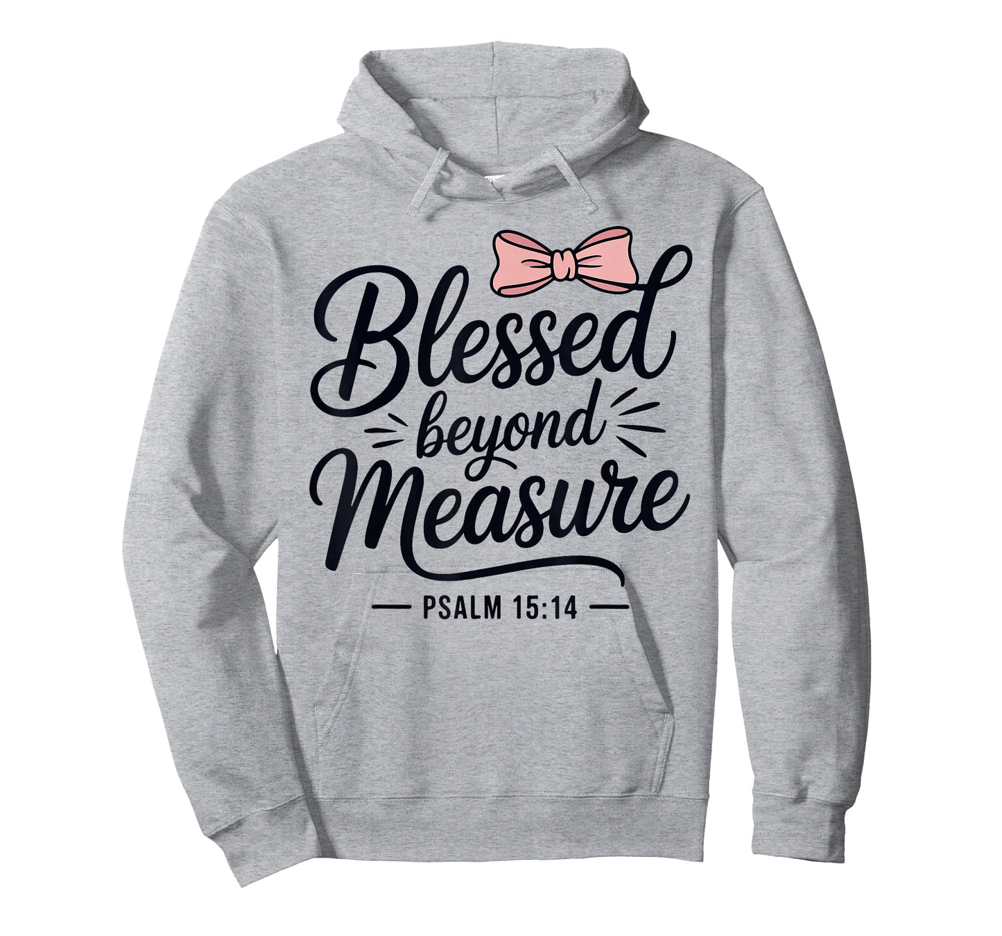 Blessed Beyond Measure Bow Christian Girl Teen Cute Jesus T-Shirt