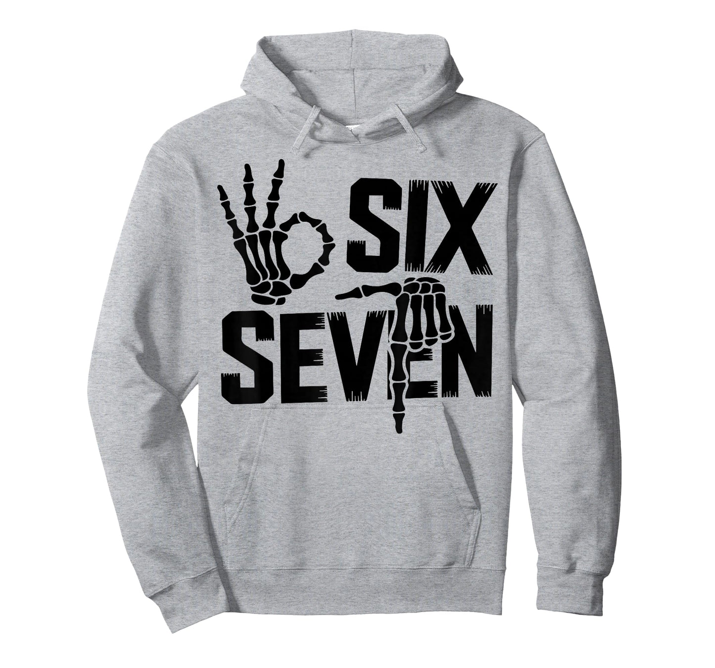 67 Skull 6 7 Boys Girls Skeleton Six Seven Kids Men Women T-Shirt