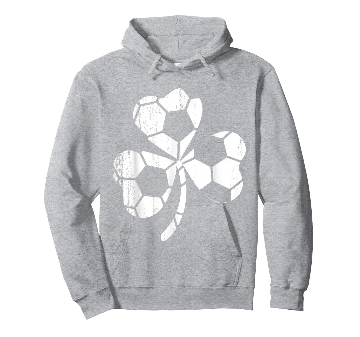 Soccer Shamrock St Patricks Day Saint Paddys Men Women Kids T-Shirt