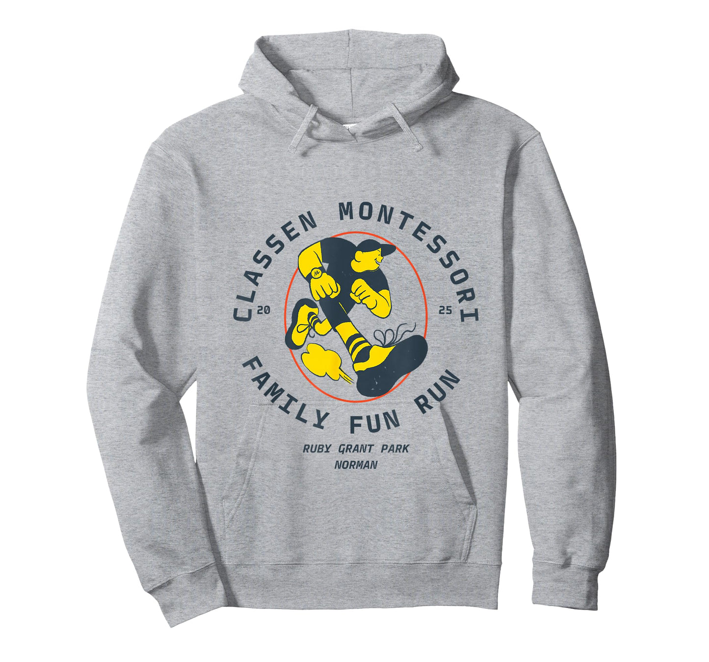 CLASSEN Montessori School Family Fun Run 2025 T-Shirt