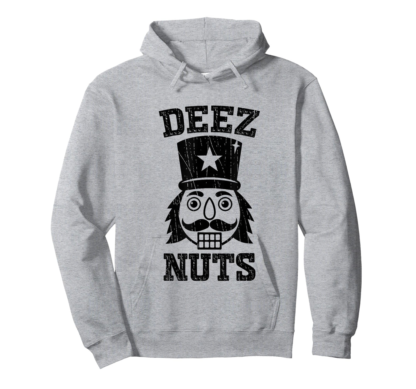 Deez-Nuts Christmas Nutcracker Adult Humor Xmas Pun Men Joke T-Shirt