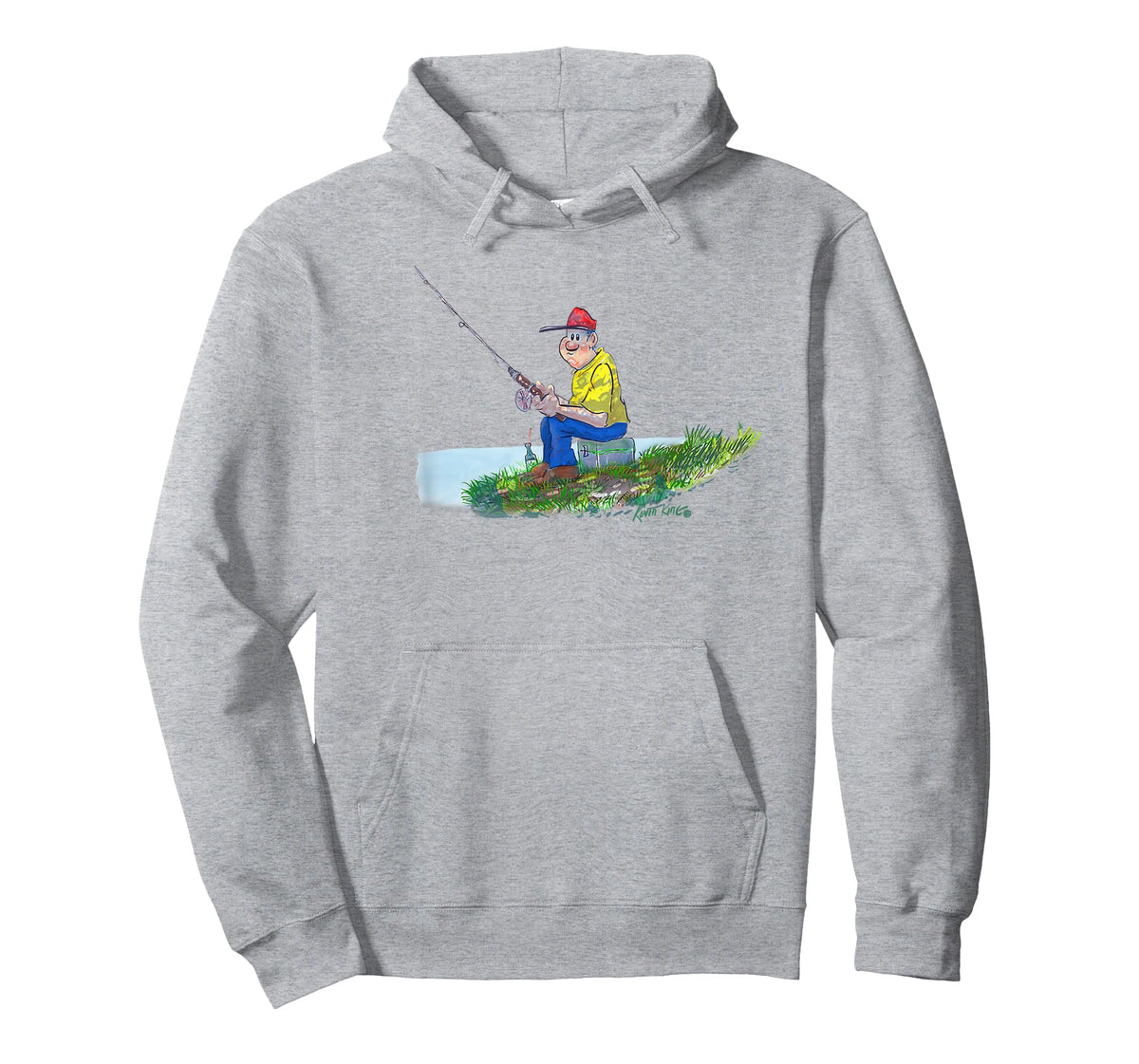 Fun Fishing Guy T-Shirt