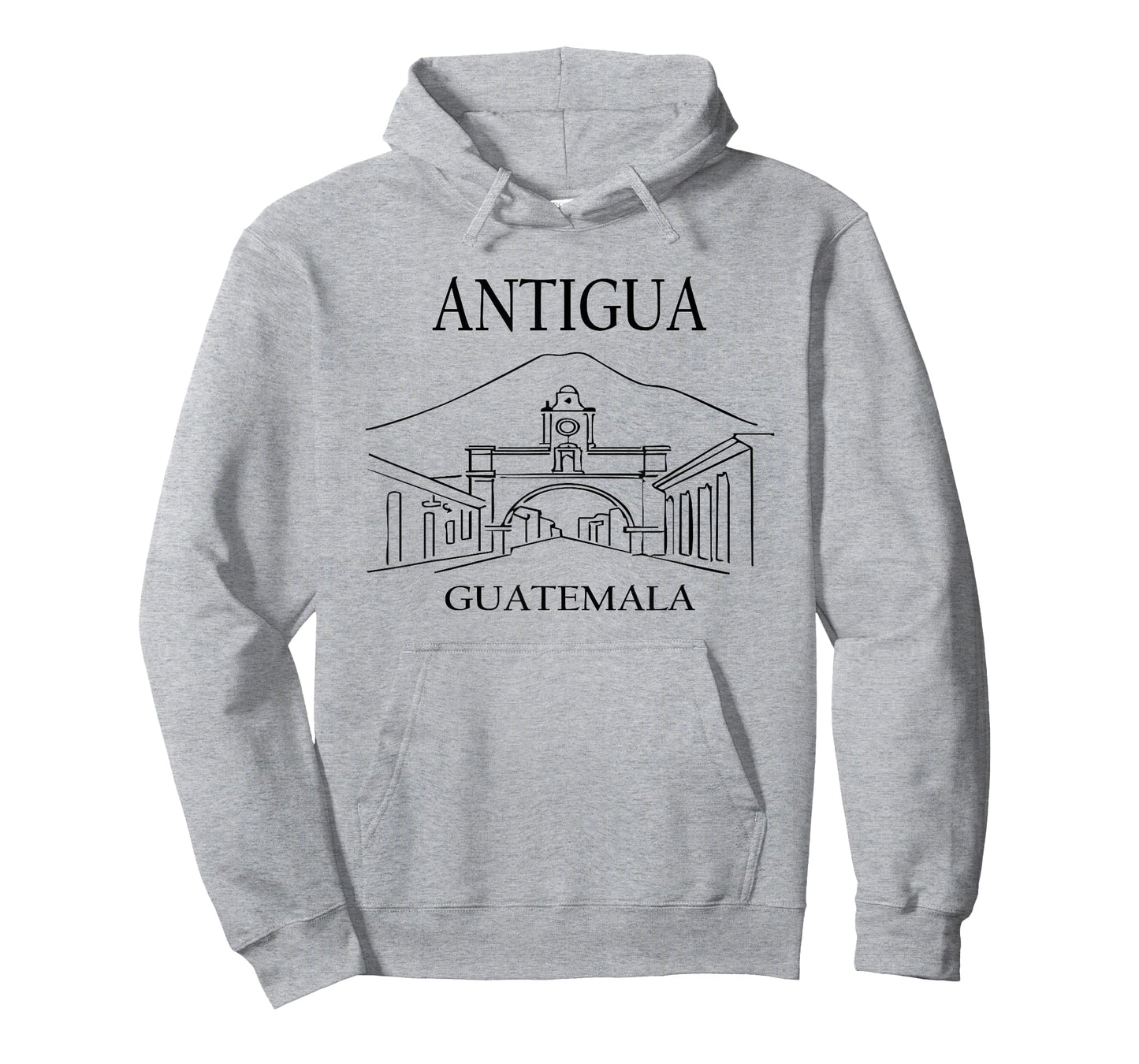 Antigua Guatemala Minimalist City Skyline Travel Souvenir T-Shirt