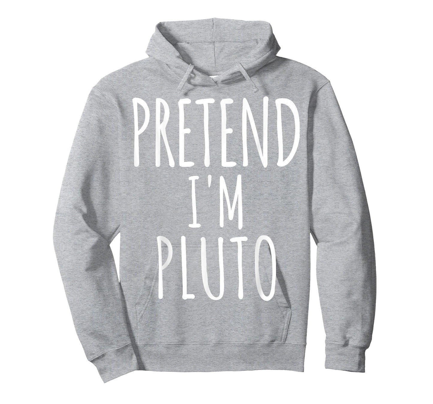 Pretend I'm Pluto Man Costume Matching Funny Halloween T-Shirt