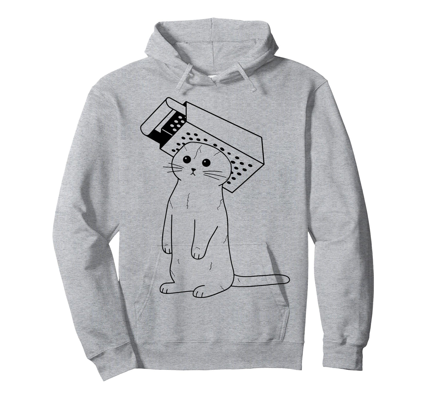 Cheese Grater Cat Humor and Love for Cats T-Shirt