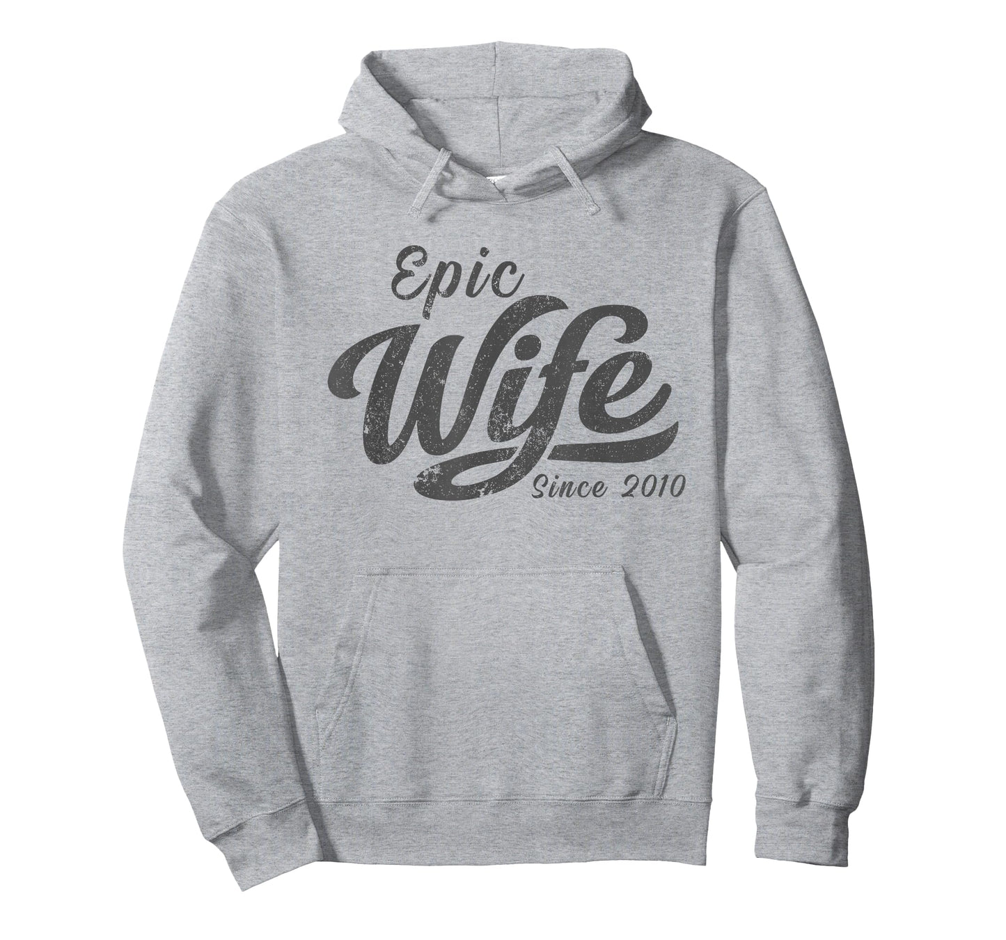 Classic Retro Epic Wife Since 2010 16th Wedding Anniversary T-Shirt