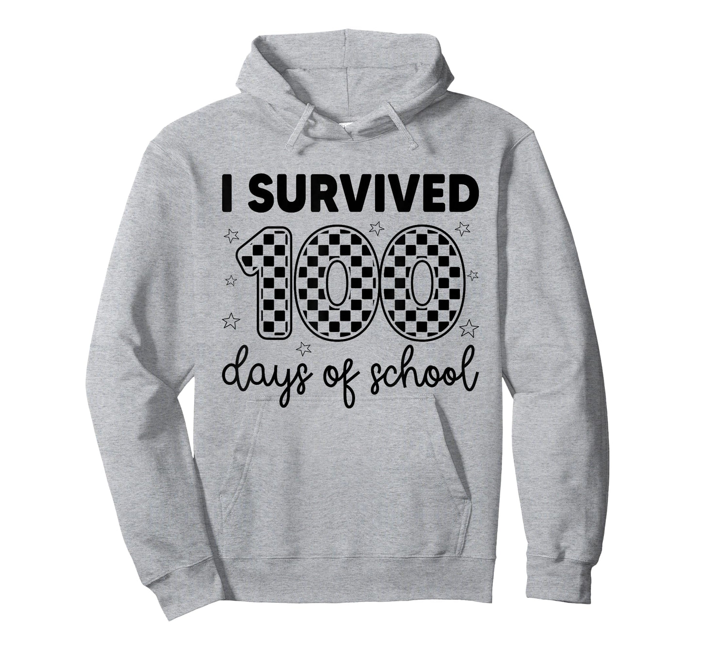 I Survived 100 Days of School Students Teachers 100th Days T-Shirt