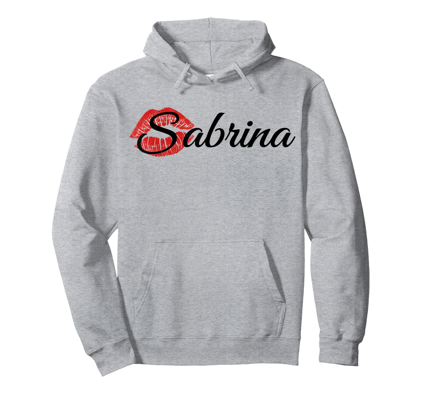Sabrina Retro Lips Tee Bold Name Birthday T-Shirt