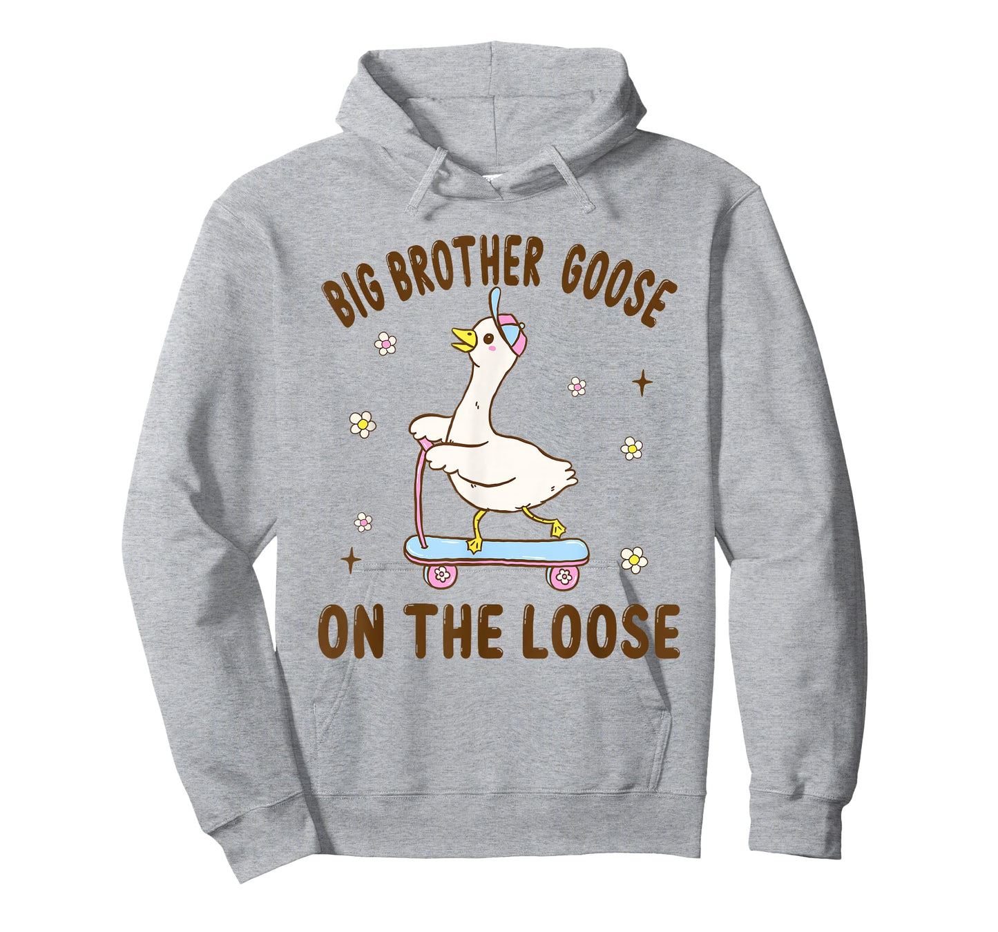 Big Brother Goose On The Loose Funny Birthday Matching T-Shirt