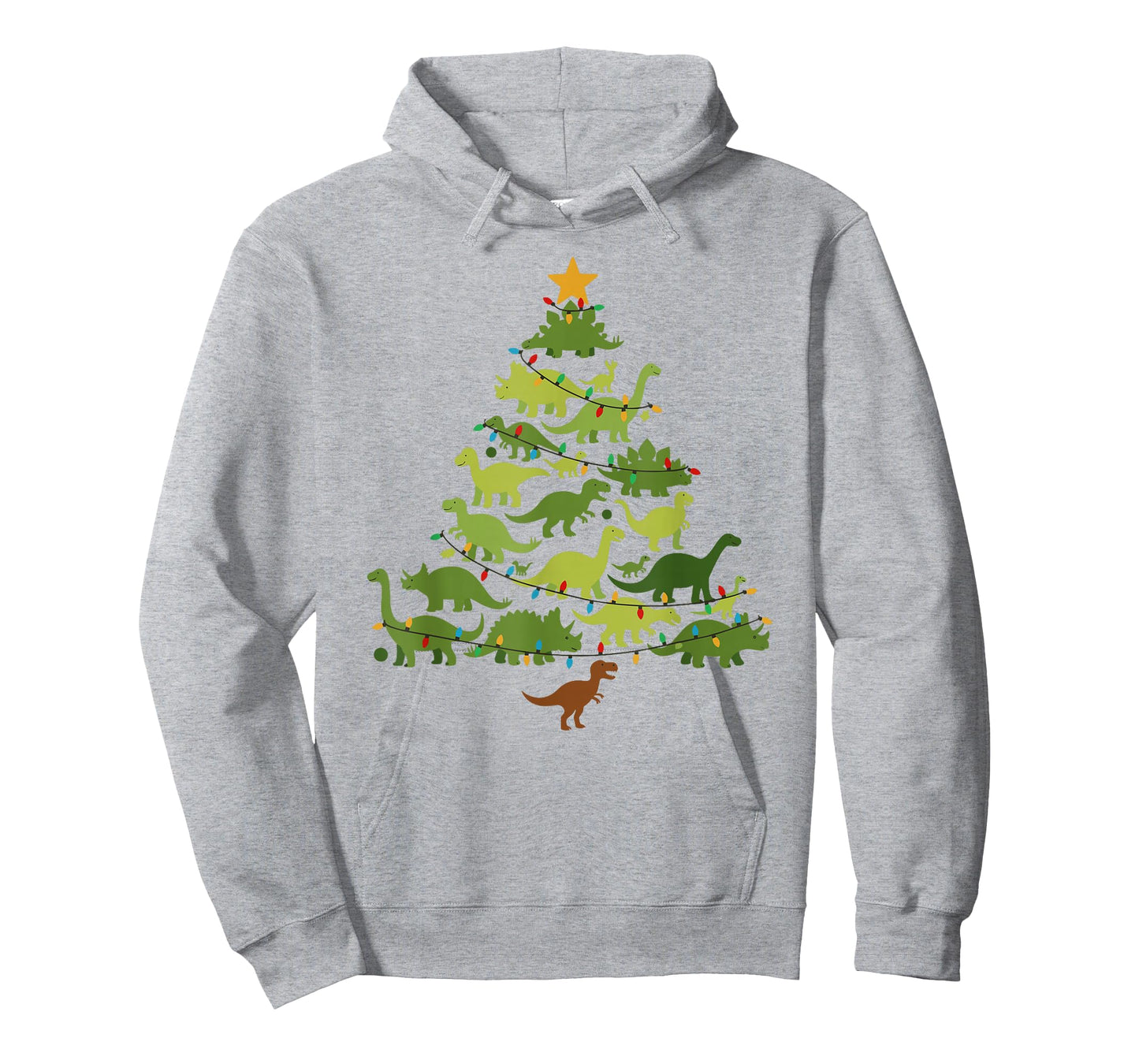 Dinosaurs Christmas Tree Merry Dinomas Santa Xmas Boys Kids T-Shirt