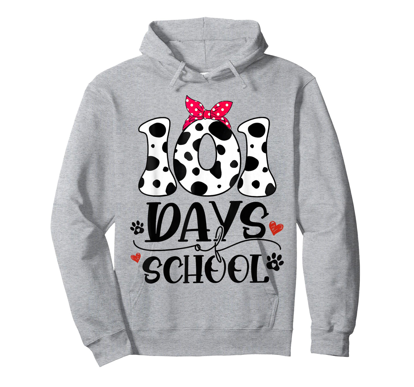 Cute Dog Happy 101 Days School 100 Days Student Teacher T-Shirt