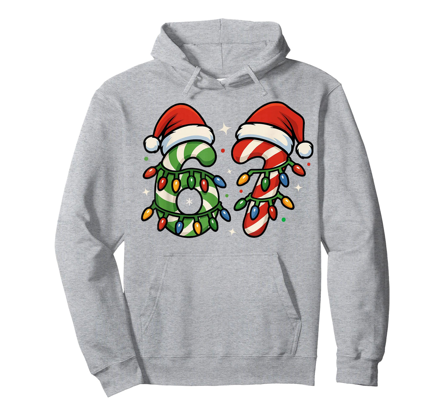 Six Seven Christmas Meme Matching 6 7 Kids Men Funny Holiday T-Shirt