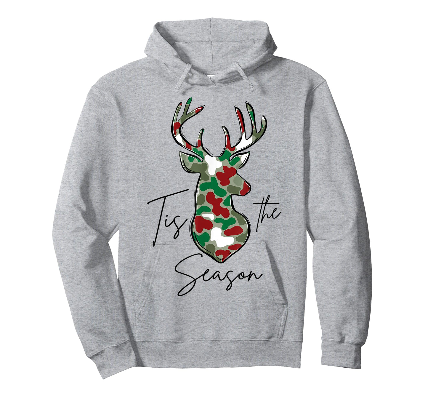 Deer Hunting Christmas Tis The Season Hunting Season Xmas T-Shirt