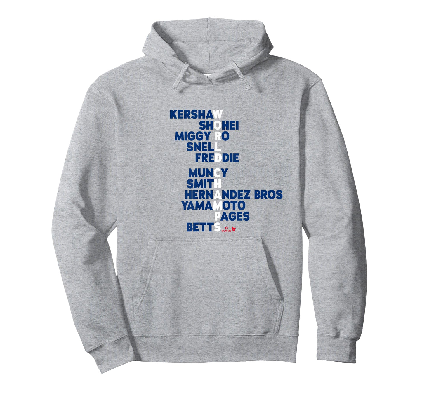 World Champs Acrostic - Los Angeles Baseball T-Shirt
