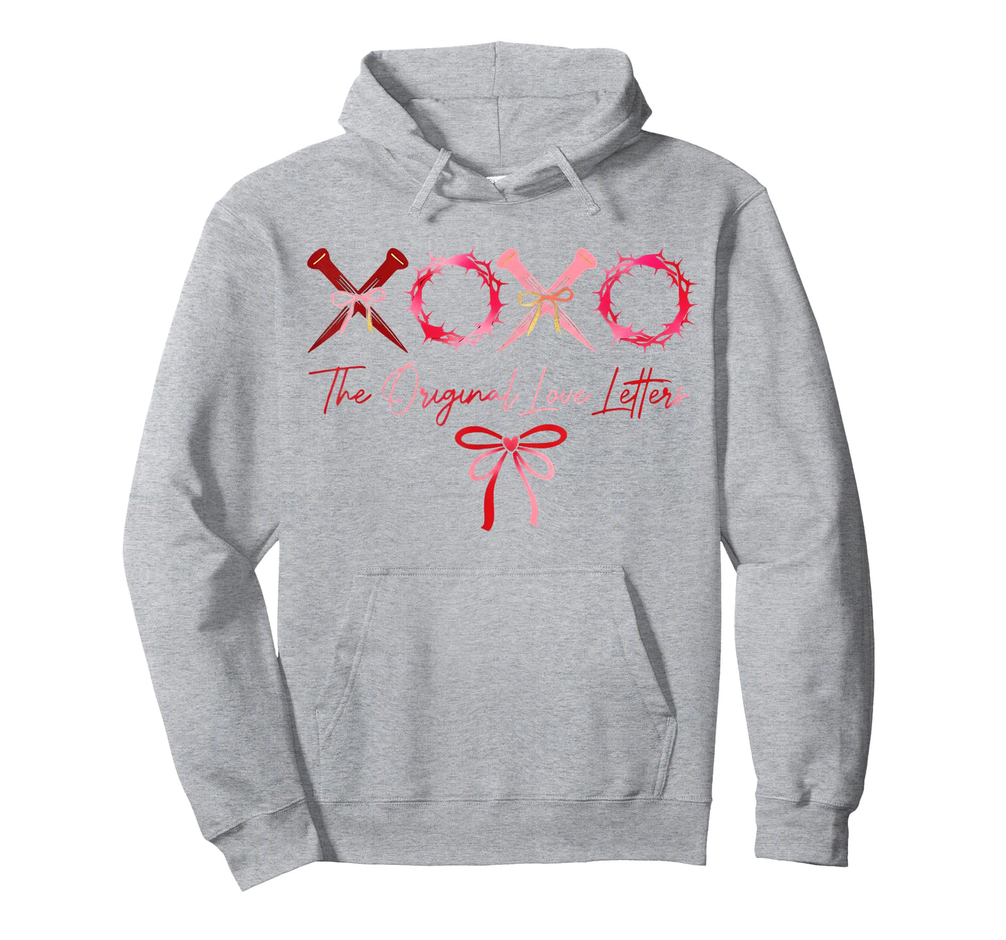 XOXO The Original Love Letters Faith Christian Valentine T-Shirt