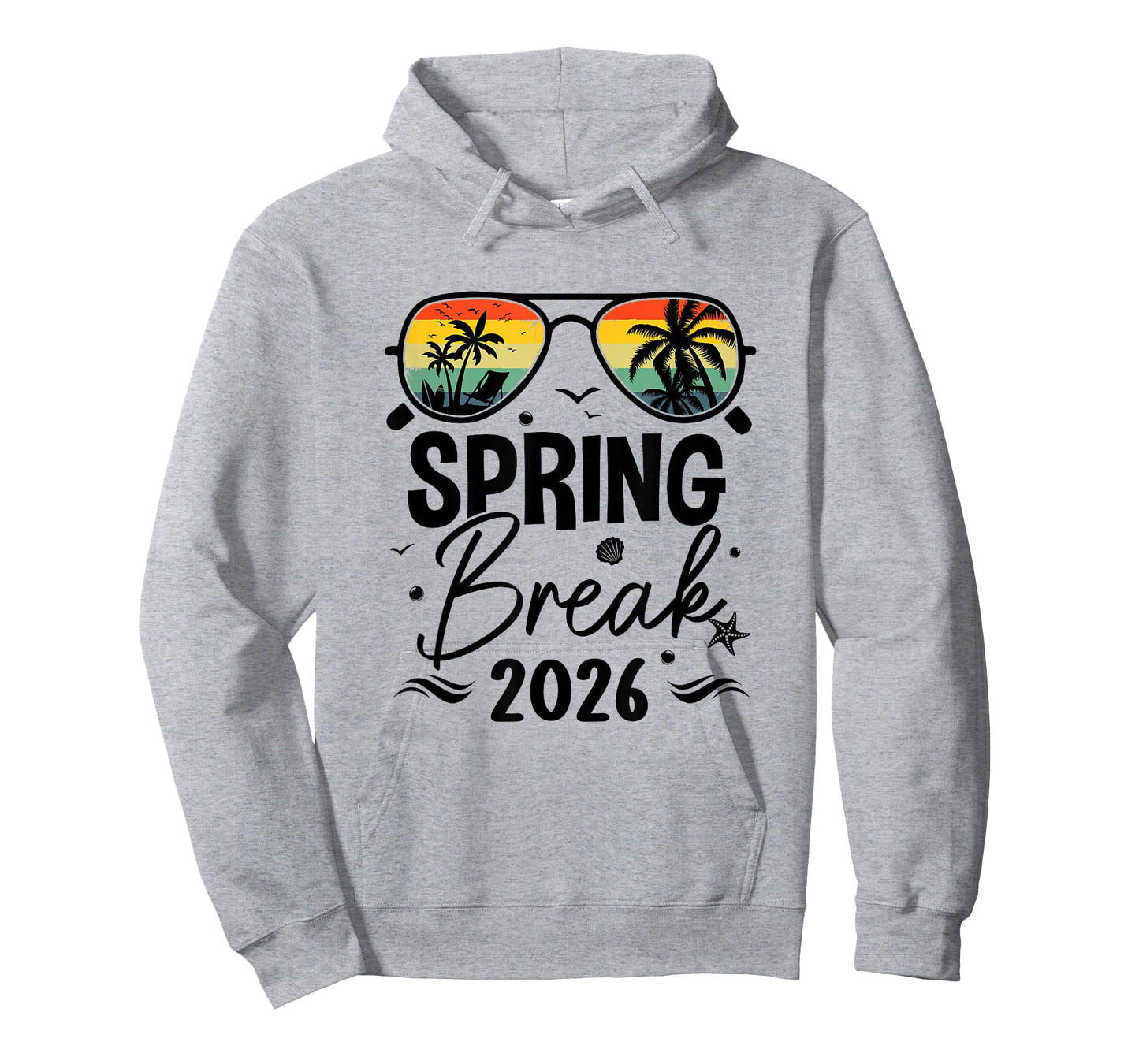 Aesthetic 2026 Spring Break Friends Family Matching Graphic T-Shirt