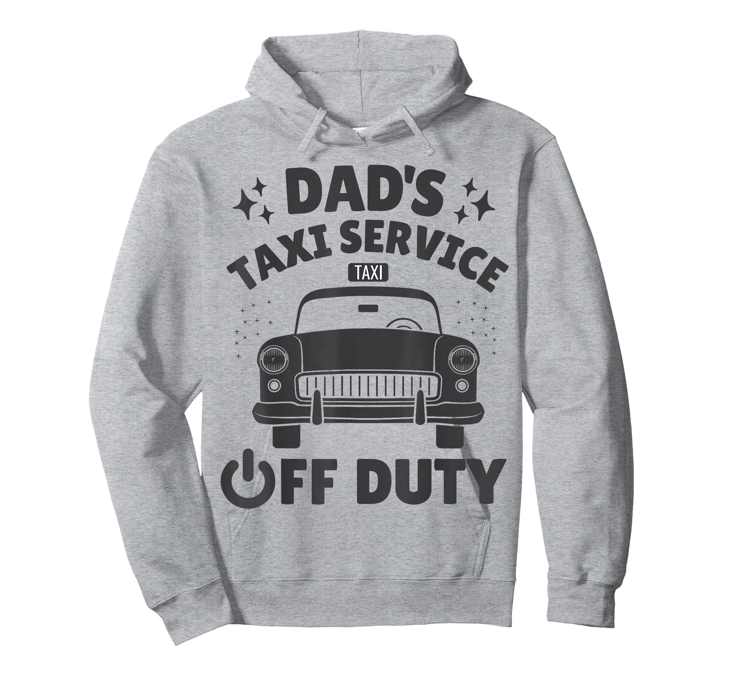 Dad's Taxi Service Off Duty - Funny Retro T-Shirt