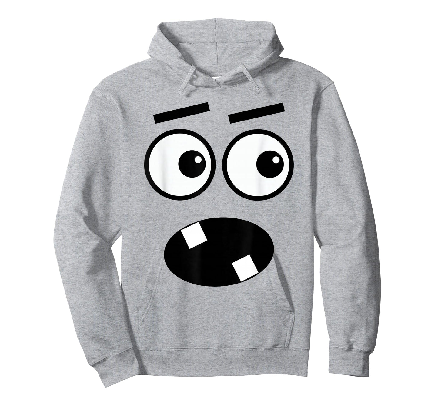 Funny Creepy Carrots Face Halloween Costume T-Shirt