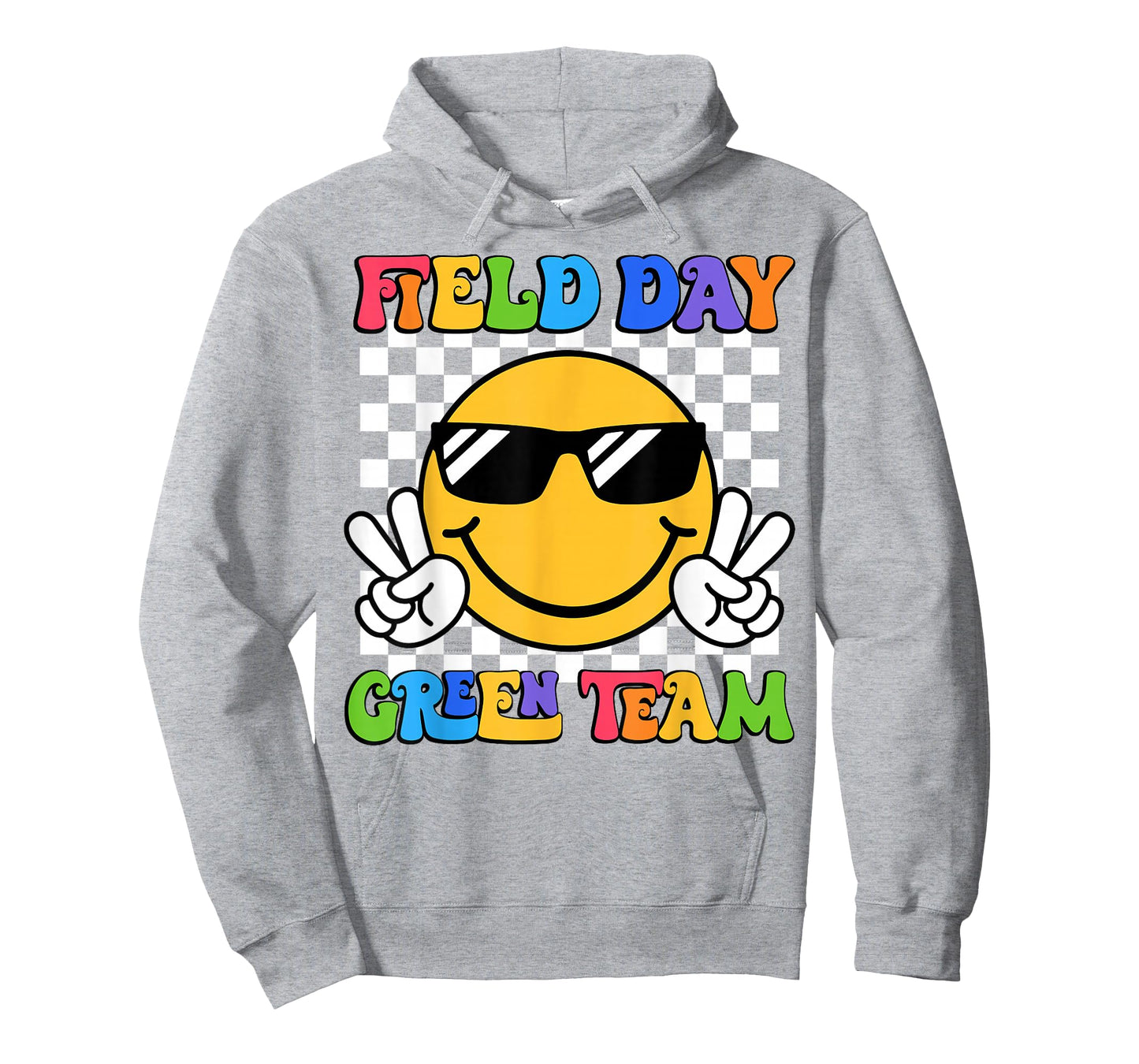 Field Day Green Team Funny for Teacher Kids Field Day Games T-Shirt