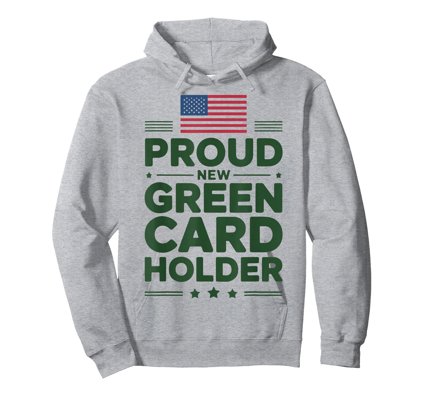 Green Card Recipient American Pride Patriotic T-Shirt