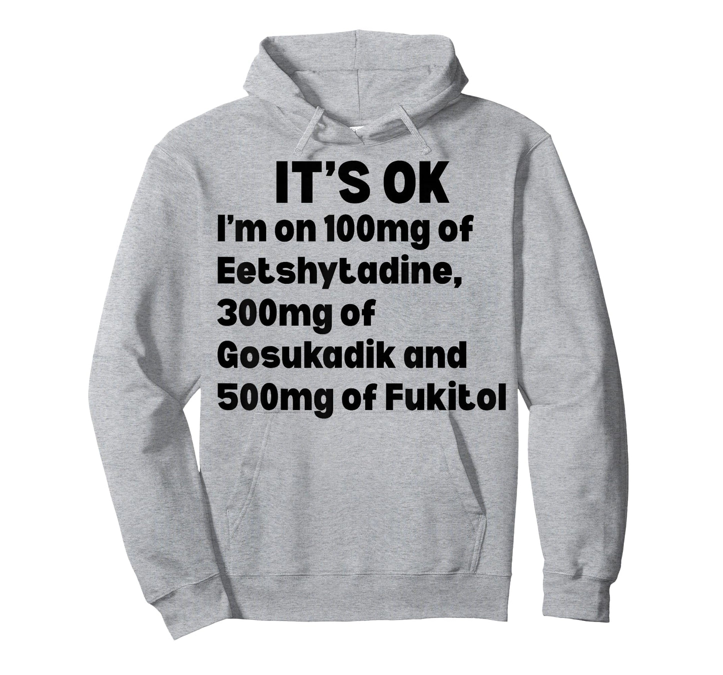 500mg Fukitol Sarcastic Nurse Inappropriate Adult Humor T-Shirt