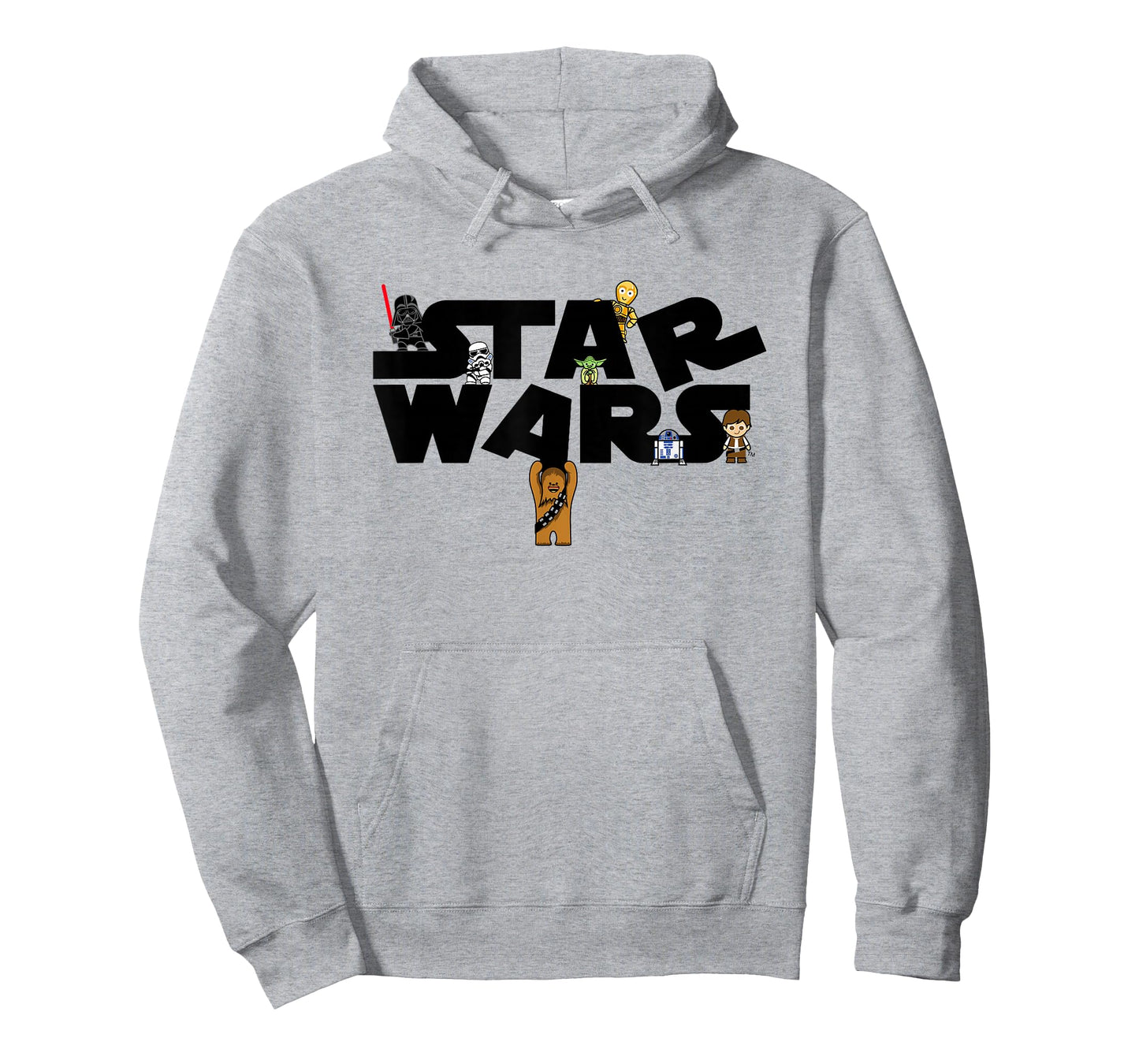 Star Wars A New Hope Cute Character Logo T-Shirt