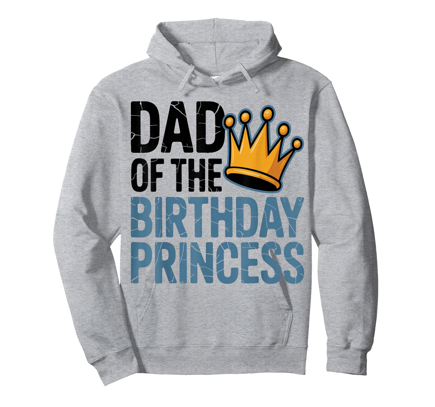 Dad of The Birthday Princess, Family Matching Birthday Girl T-Shirt