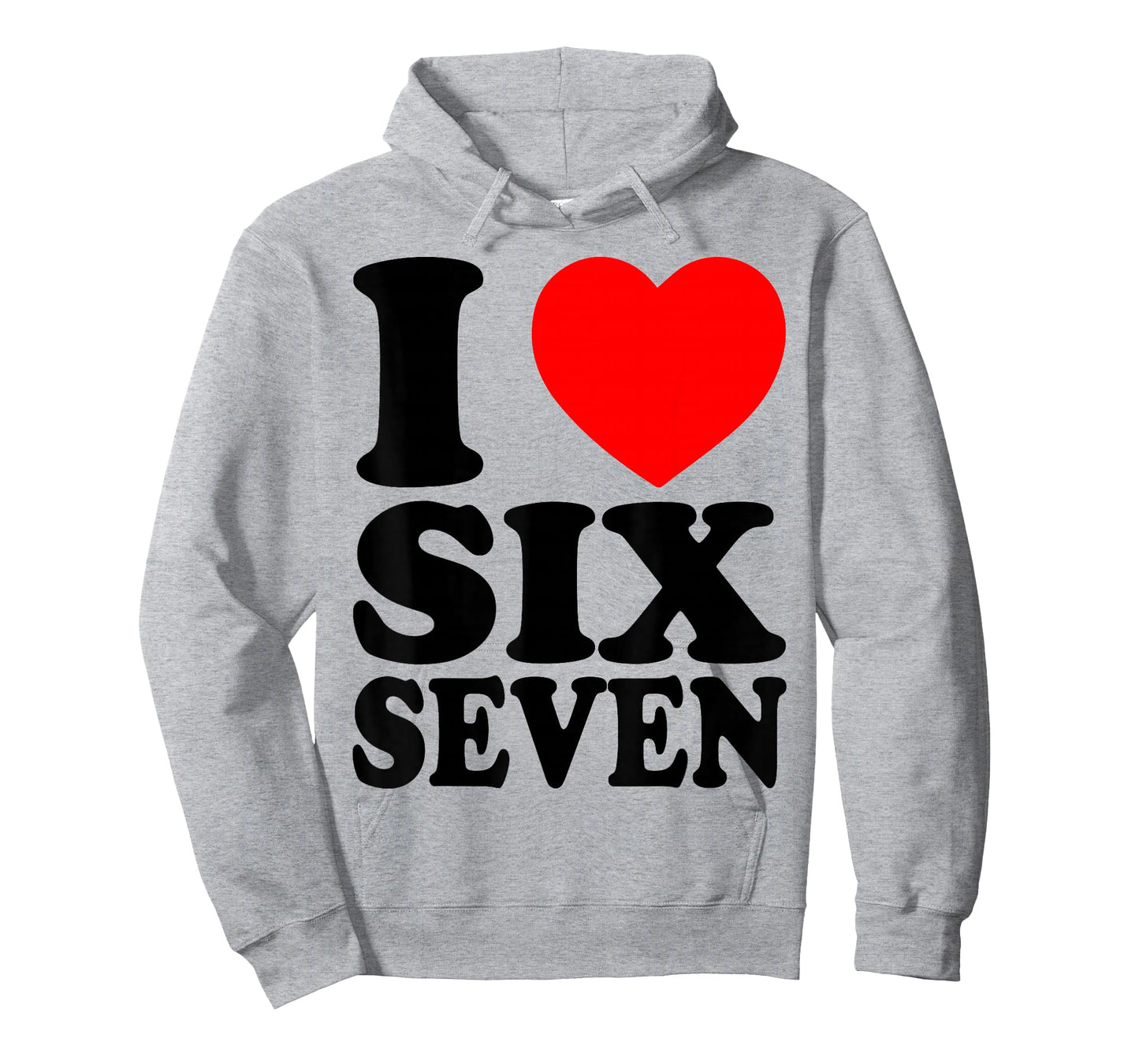 I Love 67 Funny Meme I Heart Six Seven T-Shirt