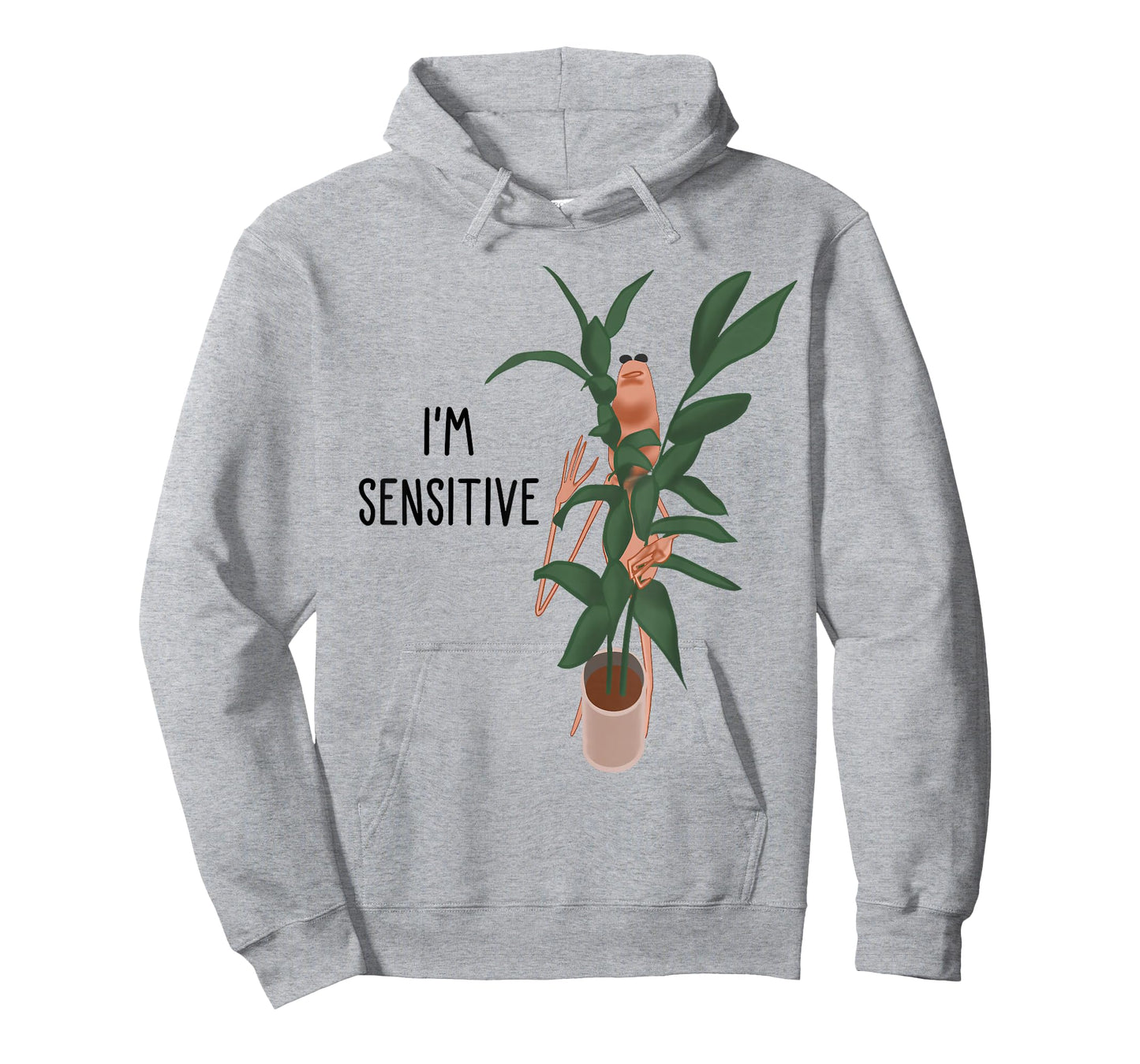 Marcus The Worm I’m Sensitive Funny Meme Brain Rot T-Shirt