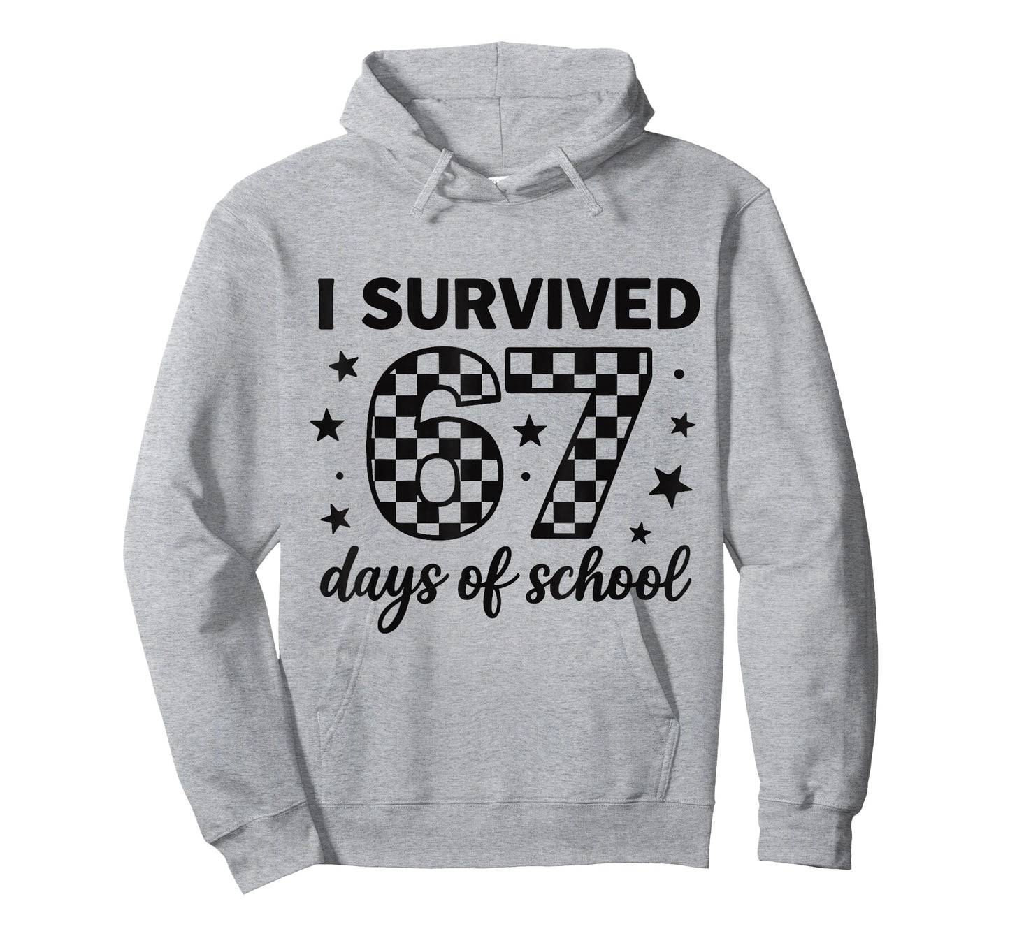 I Survived 67 Days of School Teachers Students Six Seven T-Shirt