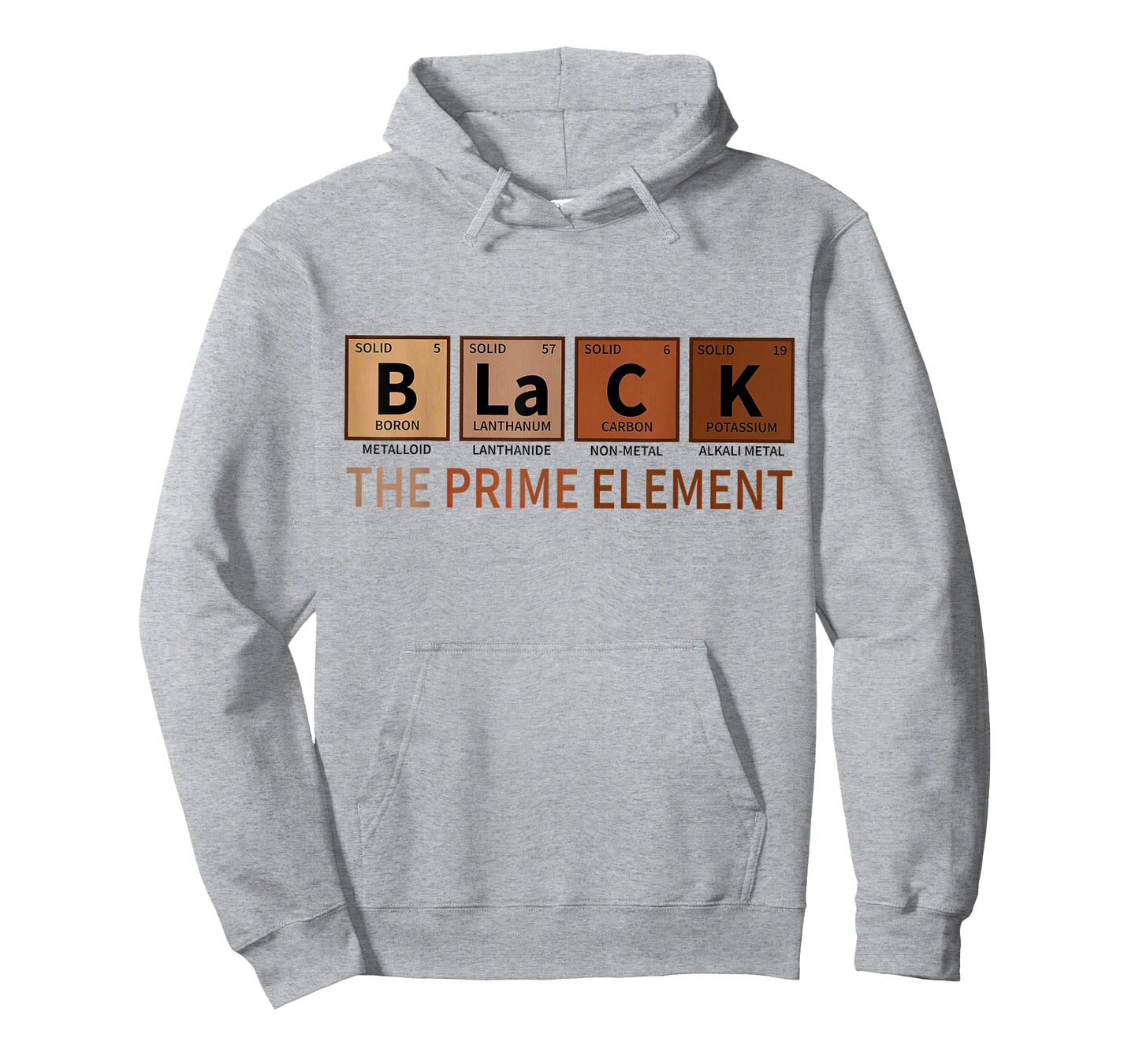 The Prime Elements Black History Month African American T-Shirt