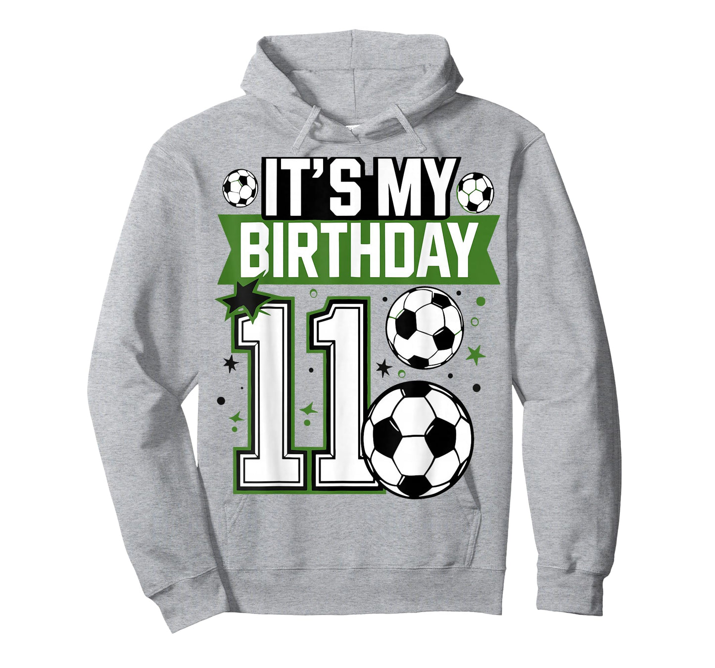 Birthday Boy Tees 11 Soccer Its My 11th Birthday Boys Soccer T-Shirt