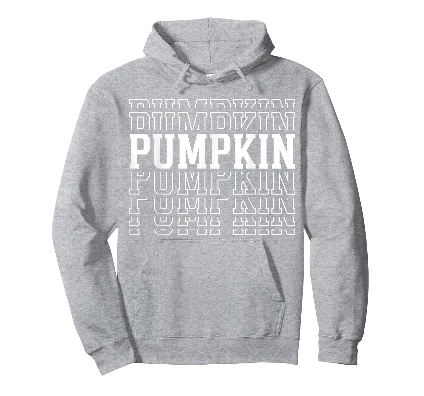 Pumpkin Layered Text Costume Autumn Lover T-Shirt