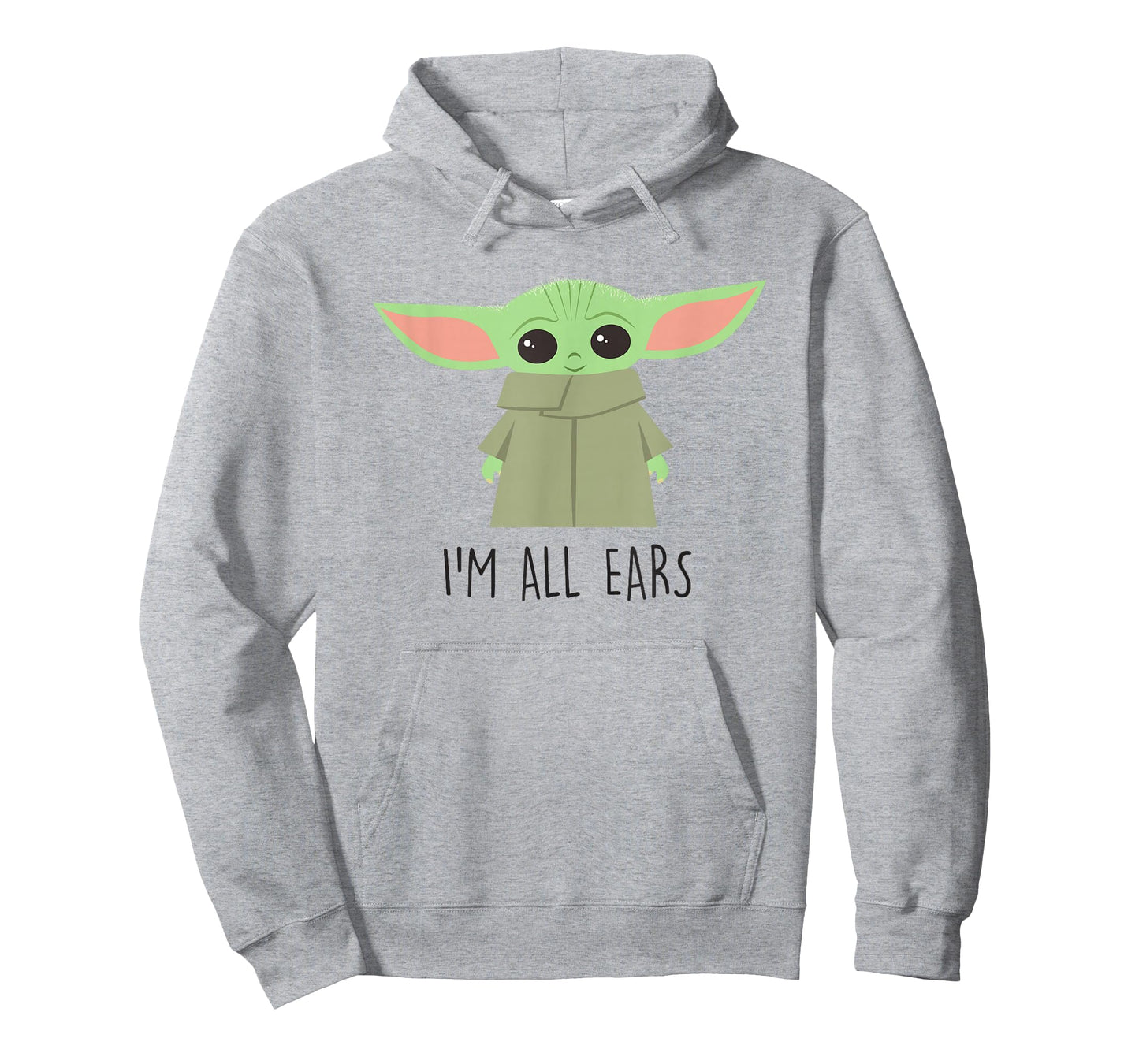 Star Wars The Mandalorian Grogu I'm All Ears Cute T-Shirt