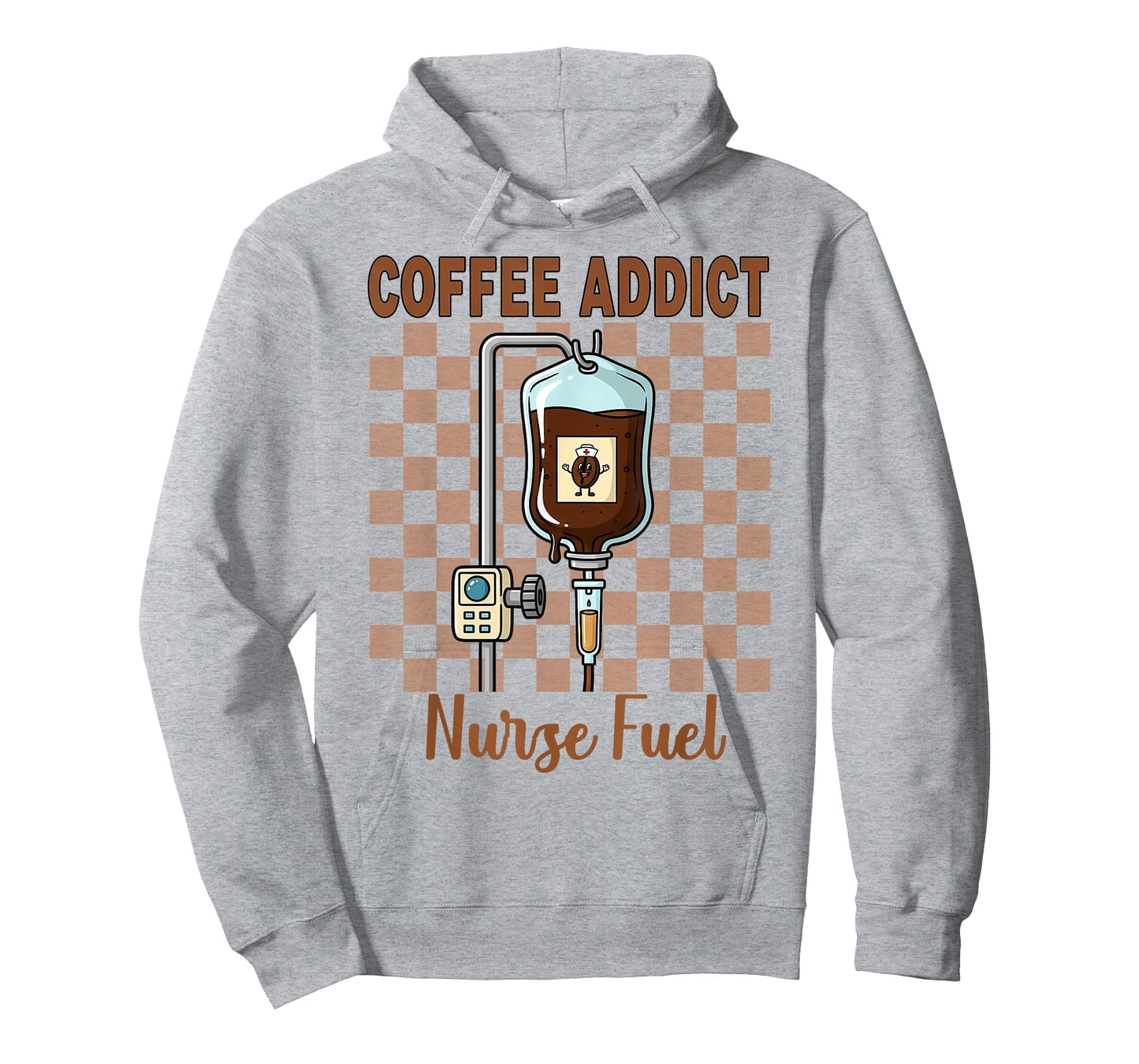 Funny Coffee Lover Nurse Fuel Tee for RN LPN Nurse Women T-Shirt