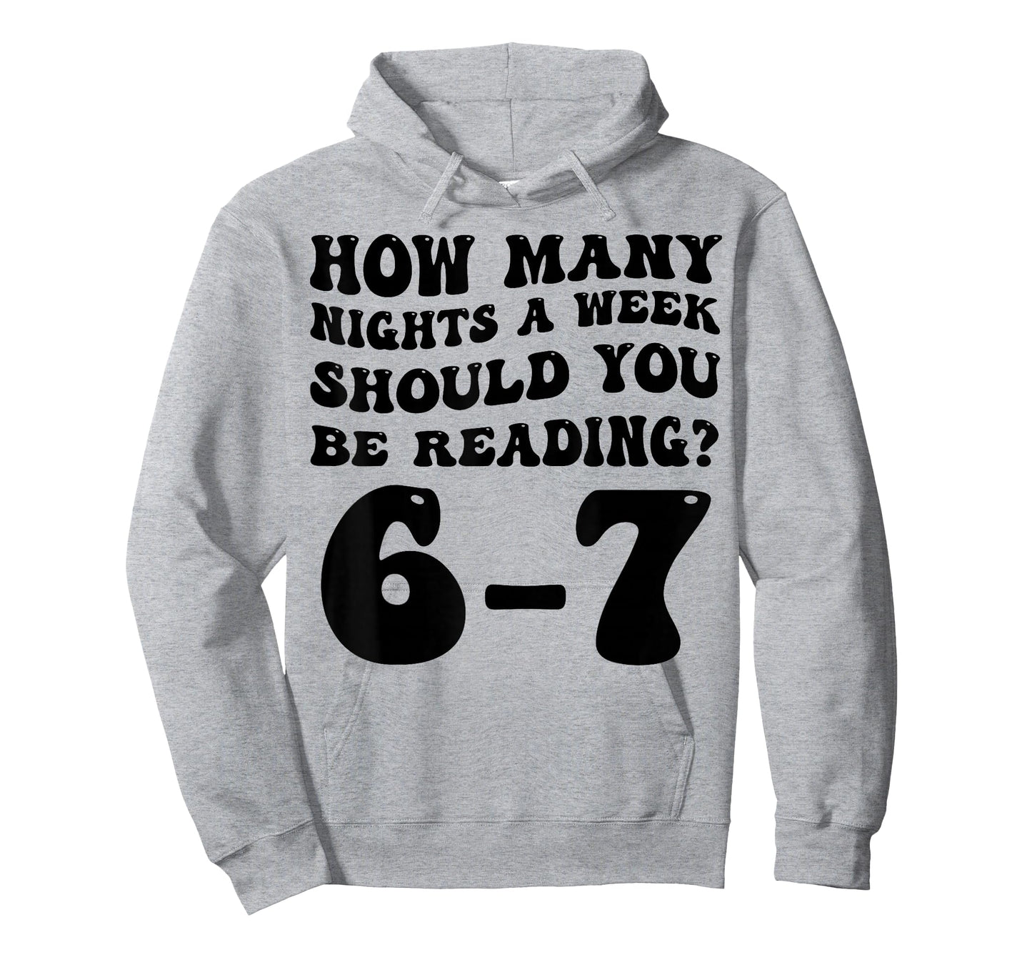 How Many Nights Reading 6 7 Funny Groovy Meme Quote T-Shirt