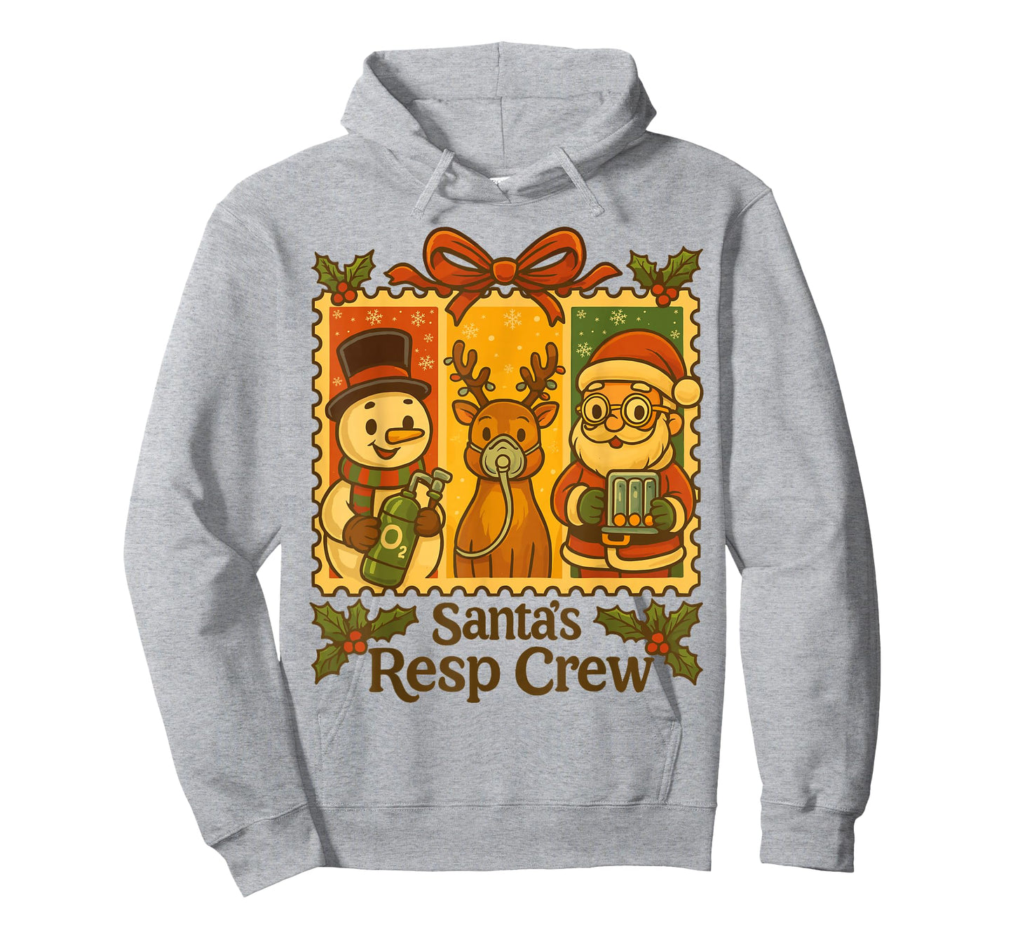 Funny Christmas Respiratory Therapy Crew Xmas RT Nurse T-Shirt