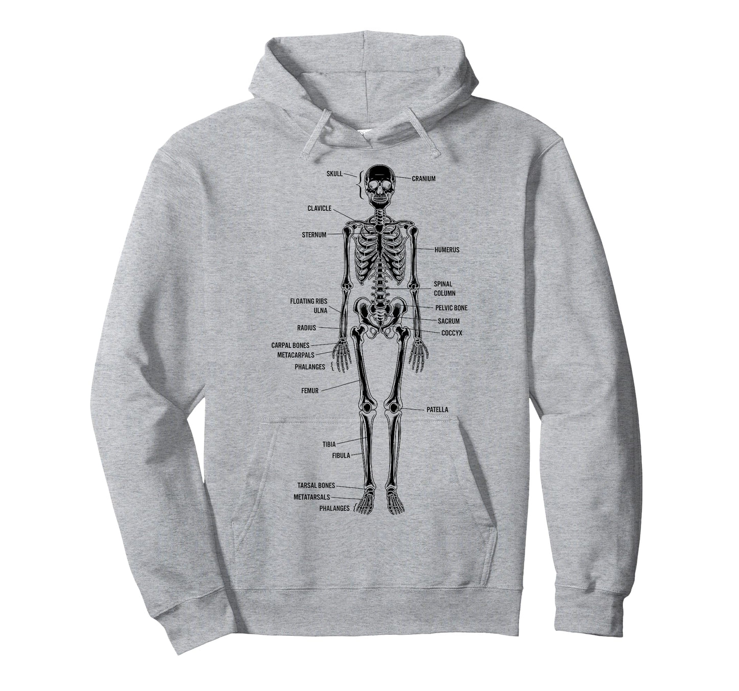 Skeleton Bones Anatomy Detailed Study Illustration T-Shirt