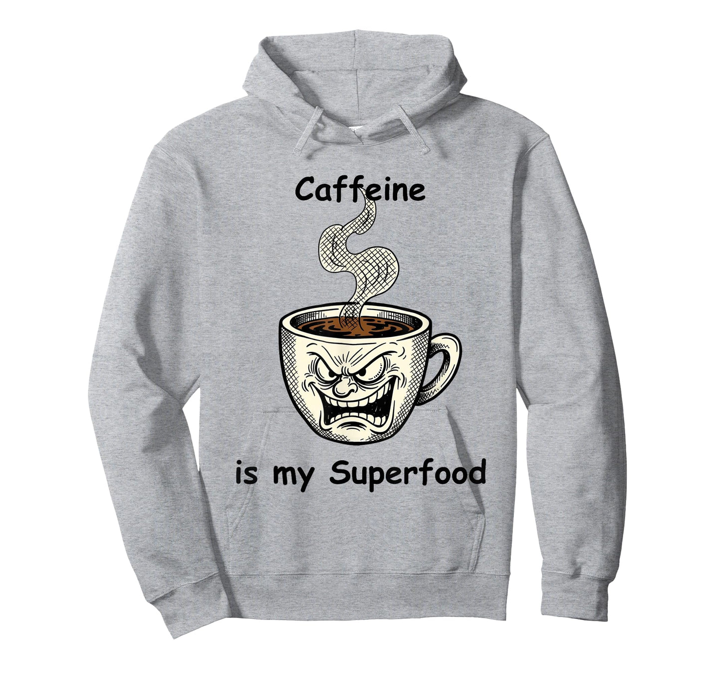 Funny Caffeine is My Superfood T-Shirt
