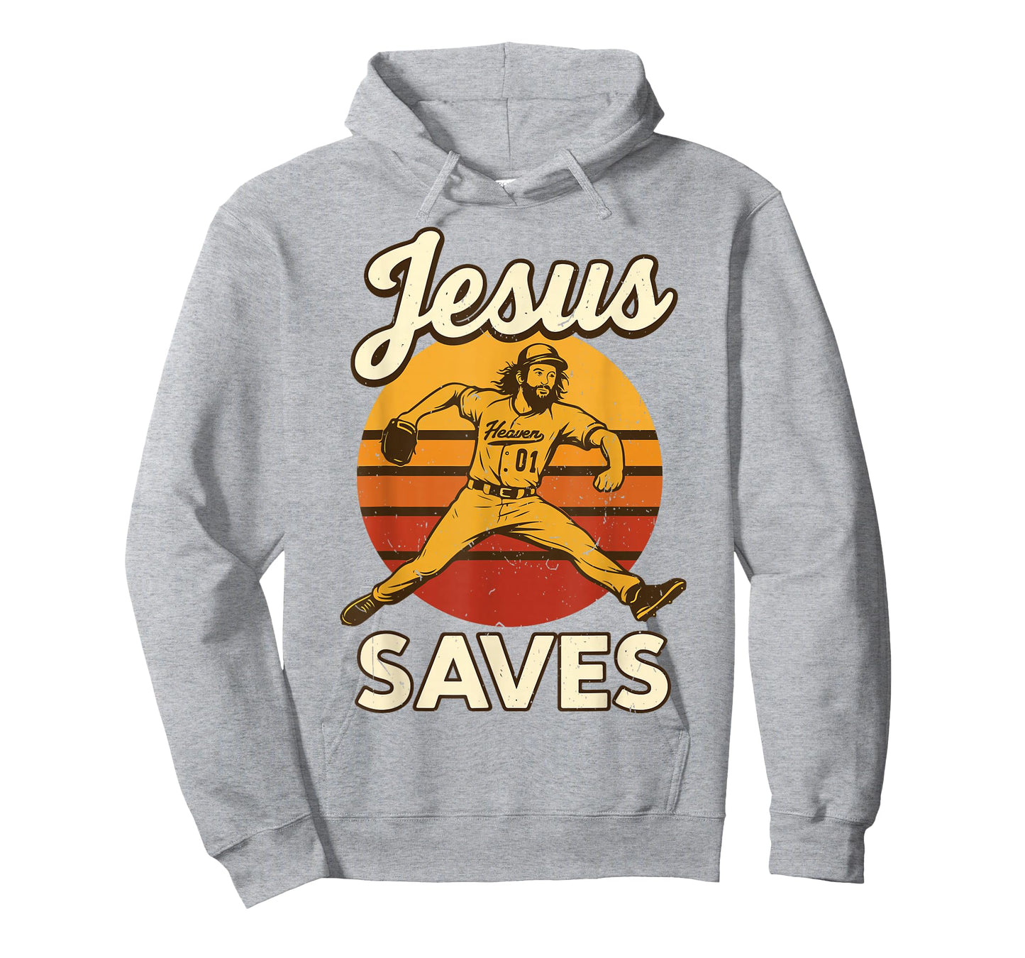 Youth Boy Baseball Jesus Saves Christian Baseball Religious T-Shirt