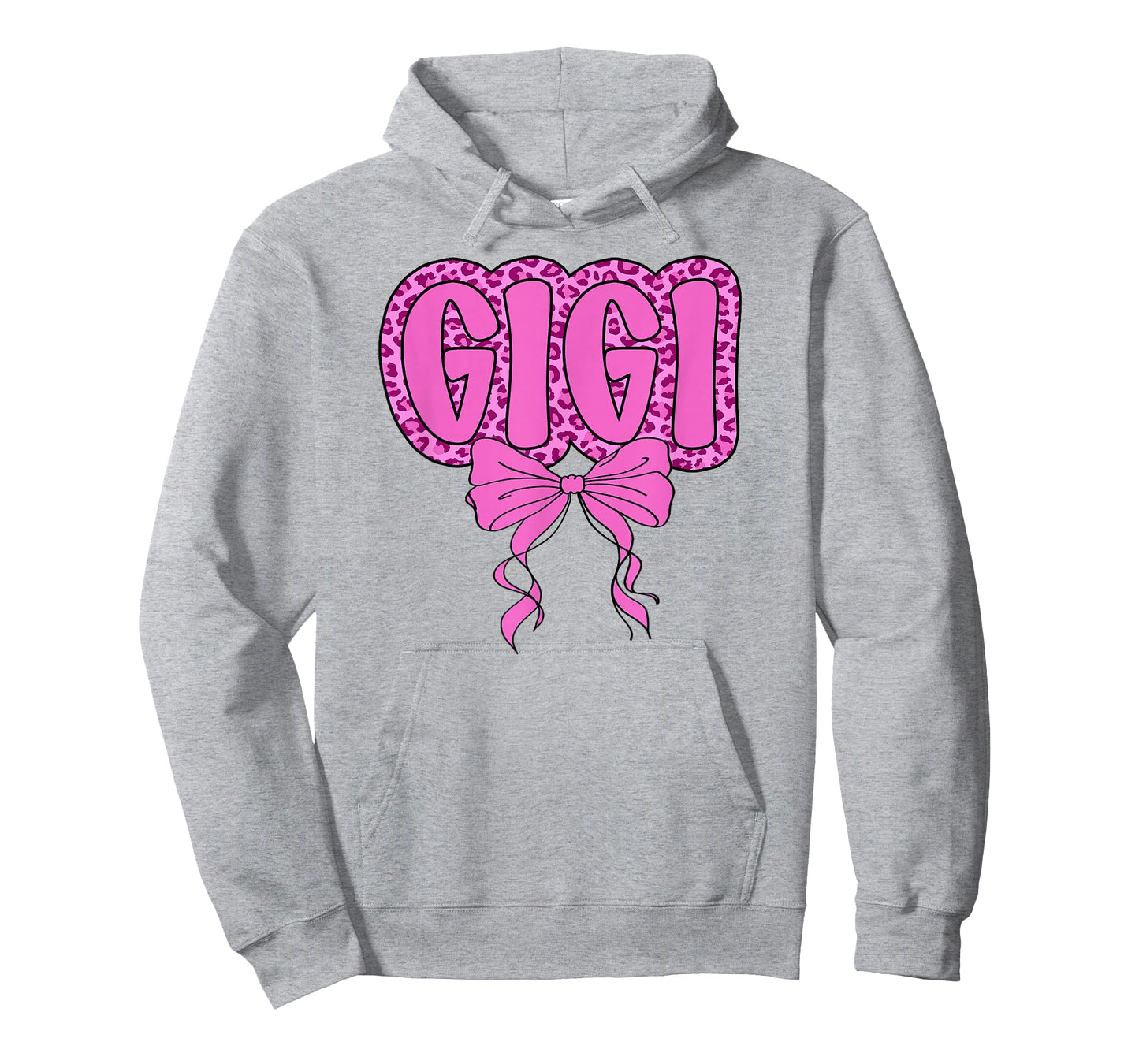 Gigi Floral Coquette Bow Pink Mother's Day Women Grandma T-Shirt