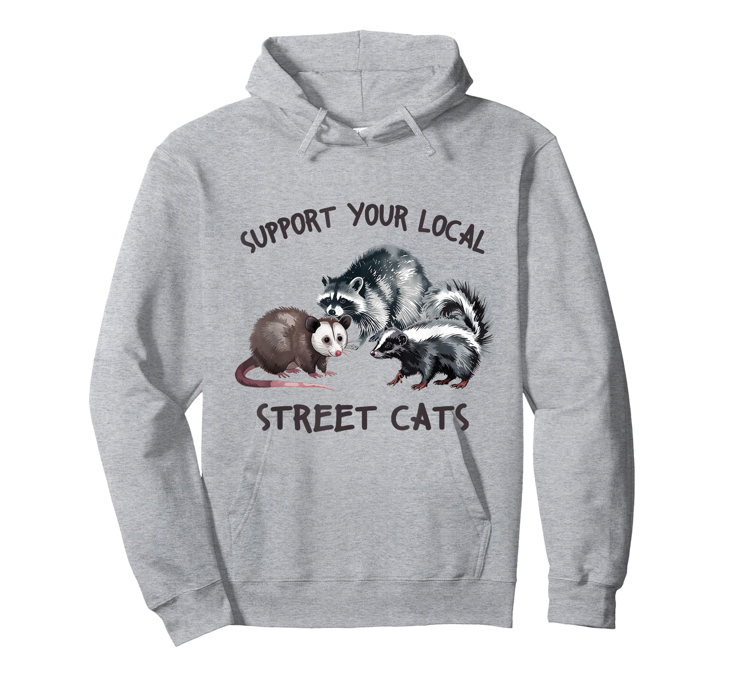 Support Your Local Wildlife Street Cats T-Shirt