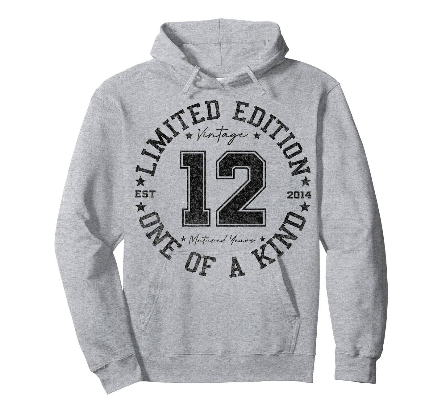 12 Year Old Gifts Vintage 2014 Limited Edition 12th Birthday T-Shirt