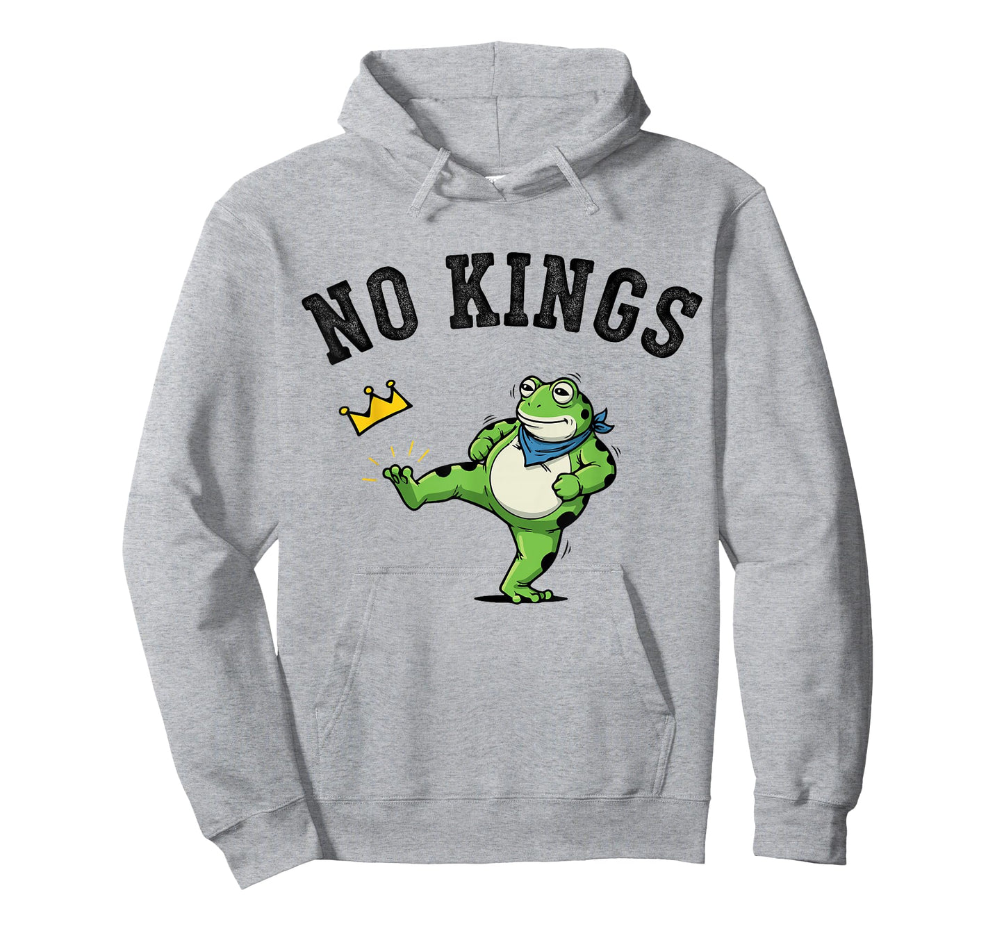 Frog Protest No Kings in America Since 1776 Resist Portland T-Shirt